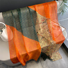 Echarpe Toque de Seda Roma 180x135cm - Estilo 5